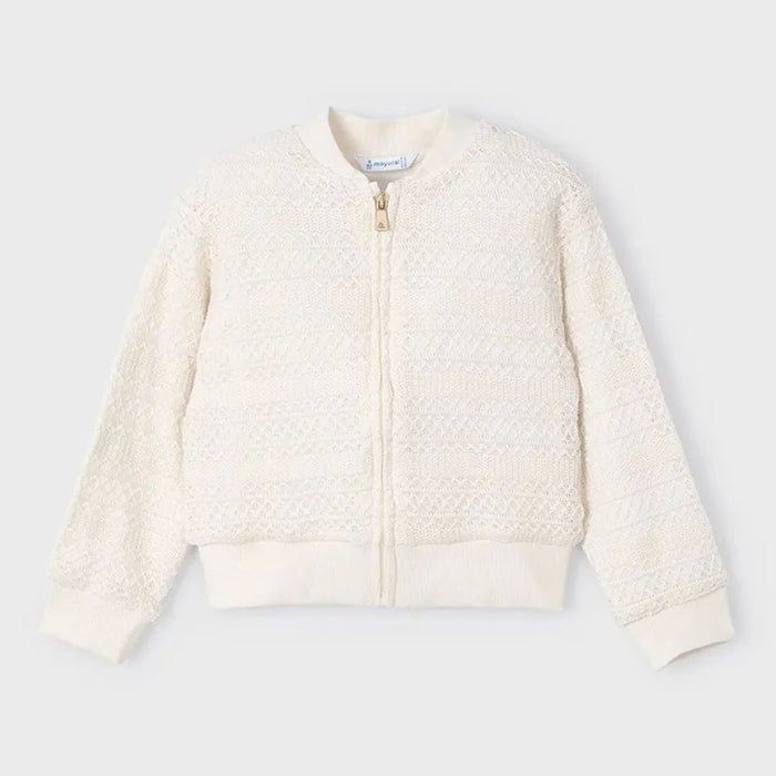 Mayoral Knitted Jacket - Cream