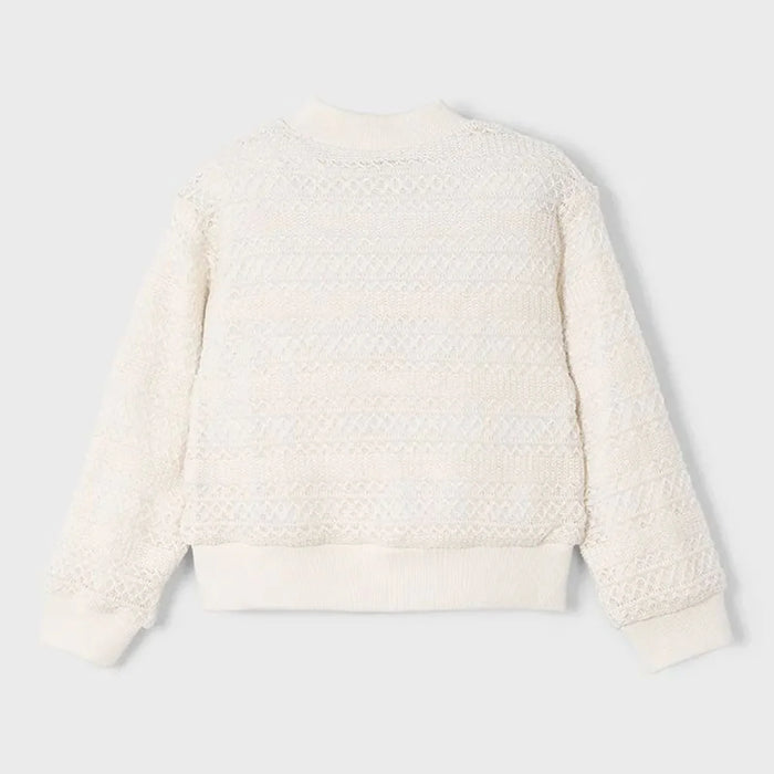 Mayoral Knitted Jacket - Cream