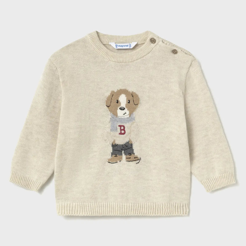 Mayoral baby boy's knitted jumper - 02377.