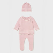 Mayoral baby girl's knitted leg warmer set - 02556.