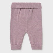 Baby girl's knitted bottoms.