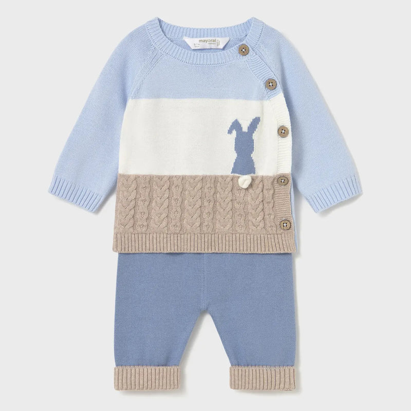 Mayoral baby boy's knitted set - 02569.
