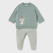 Mayoral baby boy's knitted leg warmer set - 02519.