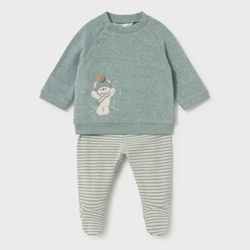 Mayoral baby boy's knitted leg warmer set - 02519.