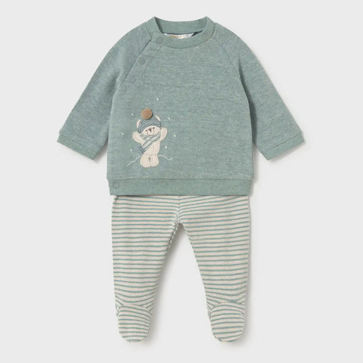 Mayoral baby boy's knitted leg warmer set - 02519.
