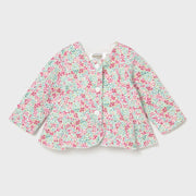 Mayoral ditsy print button up top.