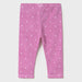 Baby girl's pink leggings.