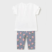 Rear view of the Mayoral leggings set.