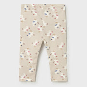 Baby girl's bird print leggings.