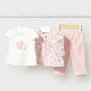 Mayoral baby girl's leggings set - 01825.