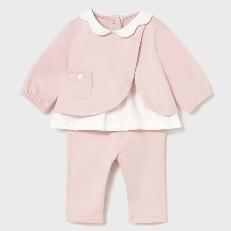 Mayoral baby girl's leggings set - 02707.