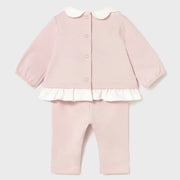 Back of the Mayoral pink leggings set.