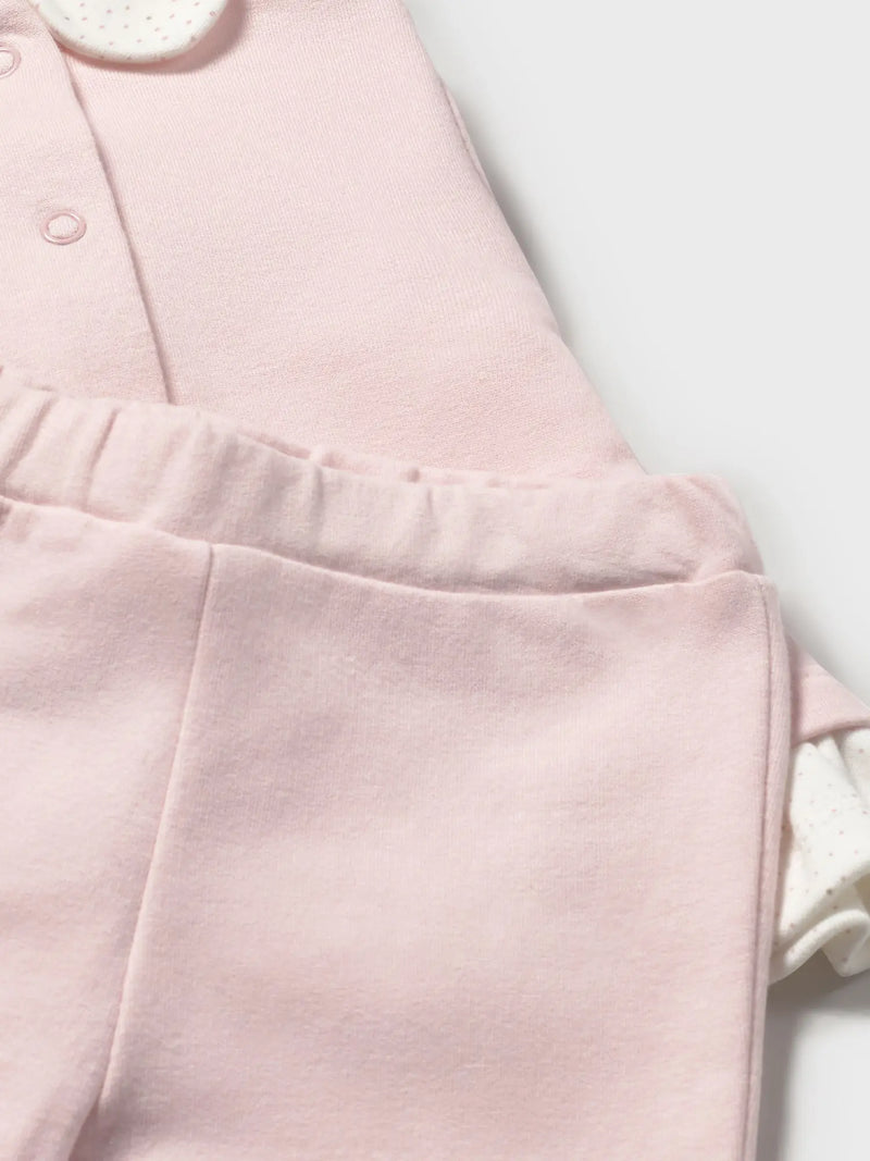 Closer view of the Mayoral leggings set.