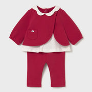 Mayoral baby girl's leggings set - 02707.