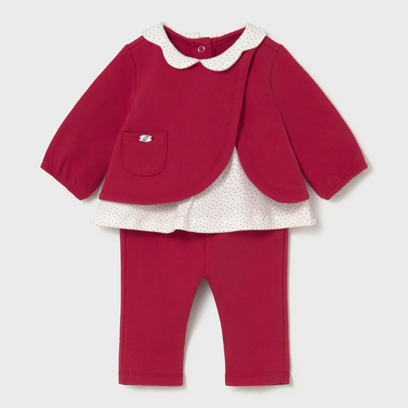 Mayoral baby girl's leggings set - 02707.