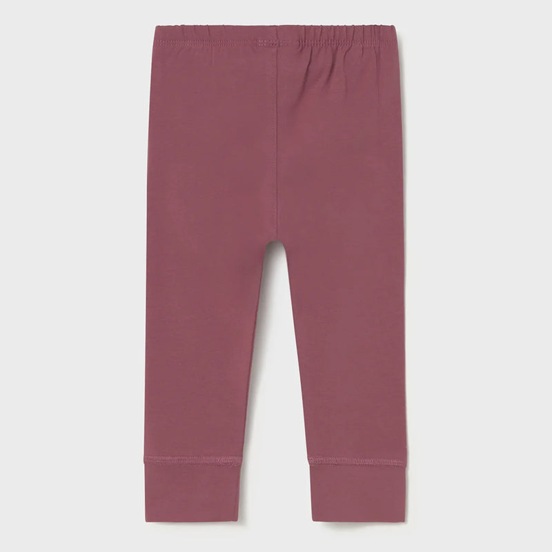 Mayoral baby girl's dark pink leggings.