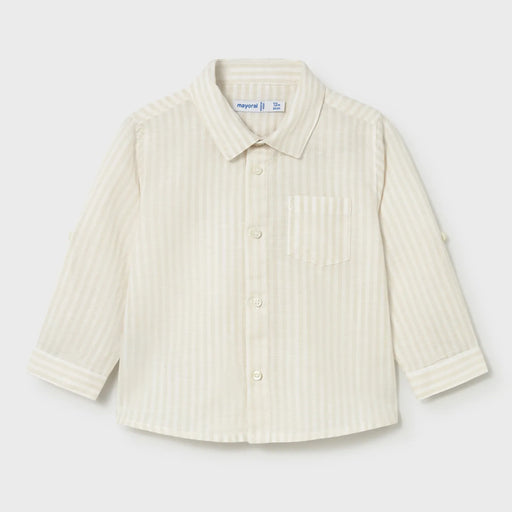Mayoral baby boy's striped shirt - 01118.