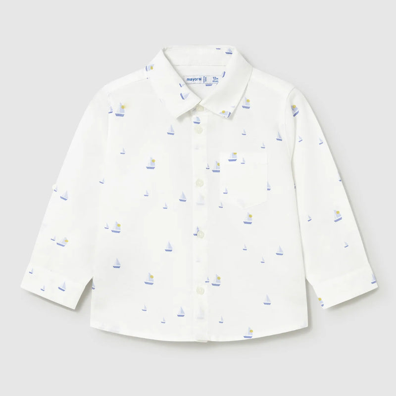 Mayoral Sailboat Shirt