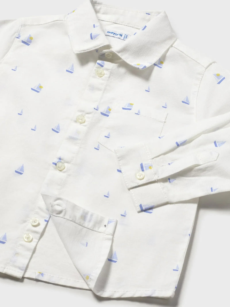 Mayoral Sailboat Shirt