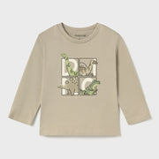 Mayoral baby boy's long sleeve dino t-shirt - 02006.