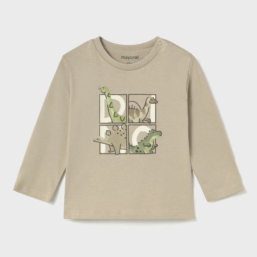Mayoral baby boy's long sleeve dino t-shirt - 02006.
