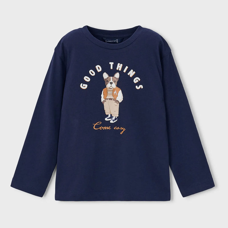 Mayoral boy's long sleeve t-shirt - 04021.