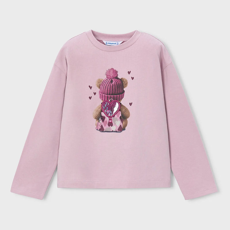 Mayoral girl's long sleeve t-shirt - 04027.