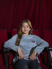 Smiling Girl modelling the Mayoral long sleeve t-shirt.