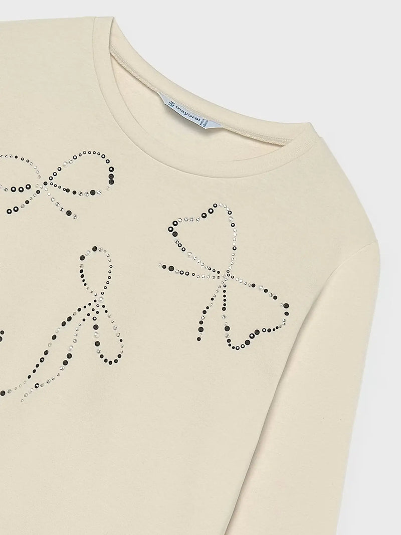 Closer view of the Mayoral long sleeve t-shirt.