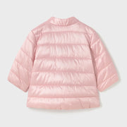 Back of the Mayoral pink padded jacket.