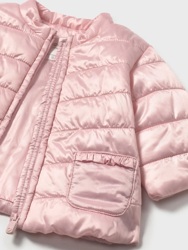 Closer view of the Mayoral padded jacket.