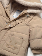 Closer look at the Mayoral parka.