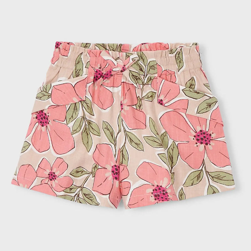 Mayoral girl's printed shorts.