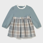 Mayoral baby girl's plaid dress - 02903.