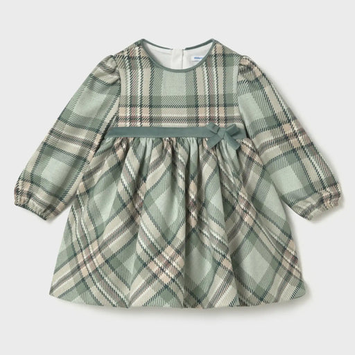Mayoral baby girl's plaid dress - 02944.