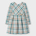 Mayoral green plaid dress - 04914.