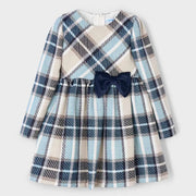 Mayoral girl's plaid dress - 04924.