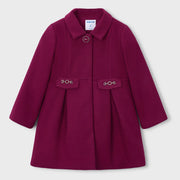 Mayoral girl's pleated coat - 04413.