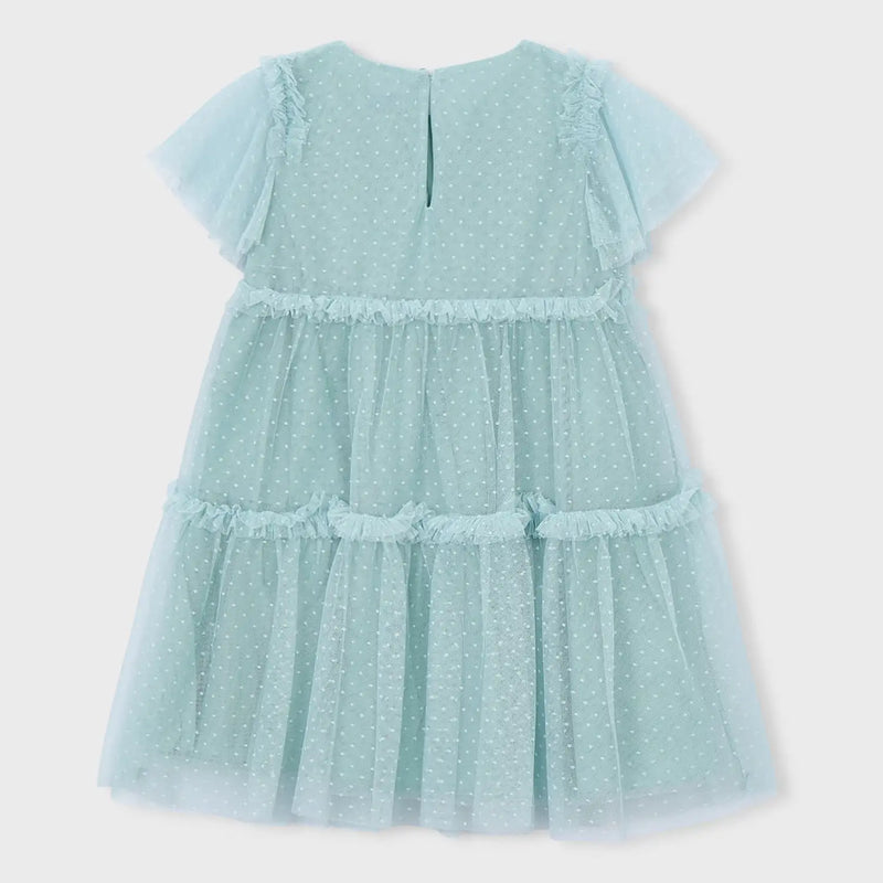 Mayoral Plumeti Dress - Green