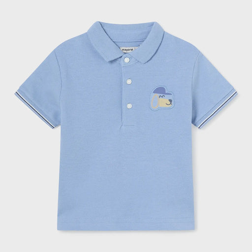Mayoral blue polo shirt - 01106.