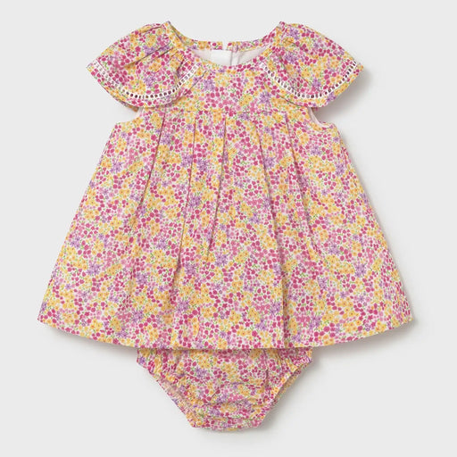 Mayoral baby girl's ditsy print dress - 01806.