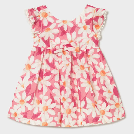 Mayoral baby girl's printed dress - 01910.