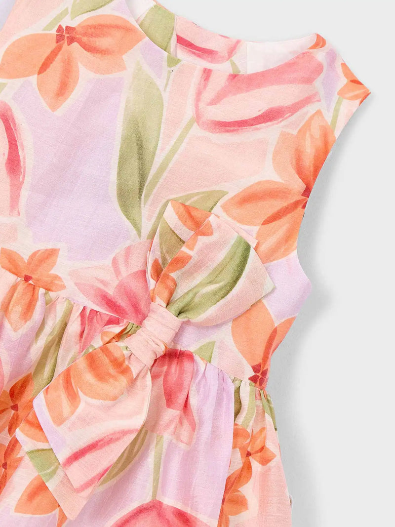 Mayoral Floral Print Dress