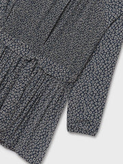 Closer look at the Mayoral printed dress.