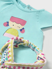 Mayoral girl's t-shirt with mermaid print.