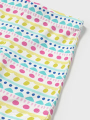 Mayoral leggings with colourful pattern.