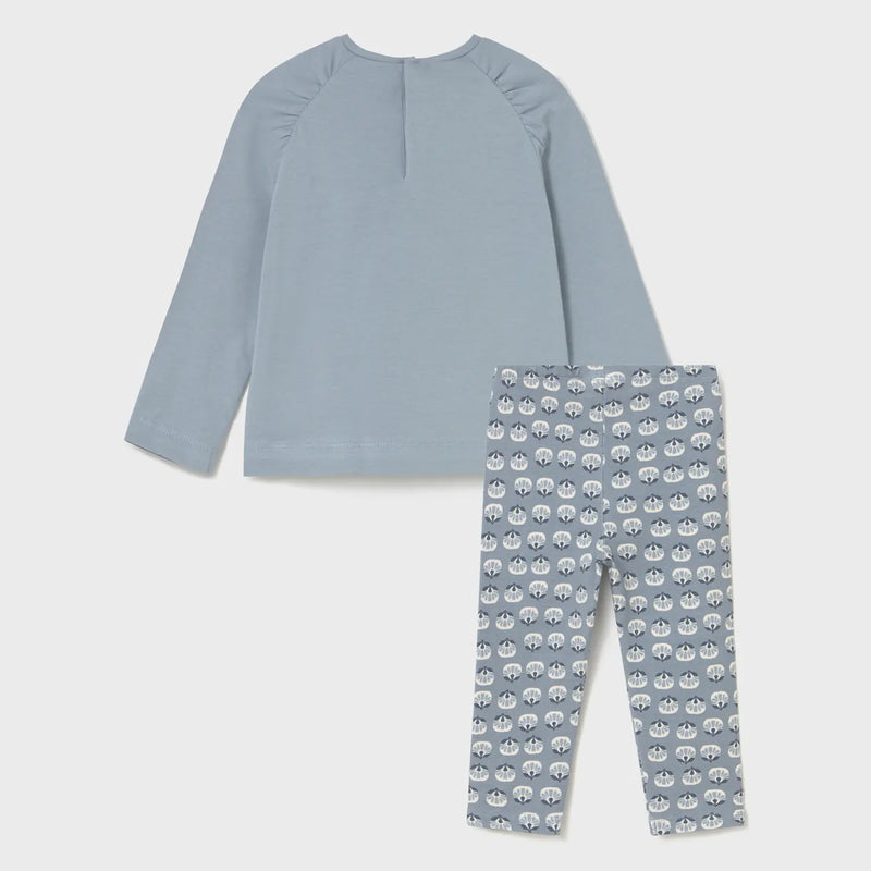 Back of the Mayoral printed leggings set.