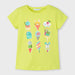 Girl's lemon yellow t-shirt.