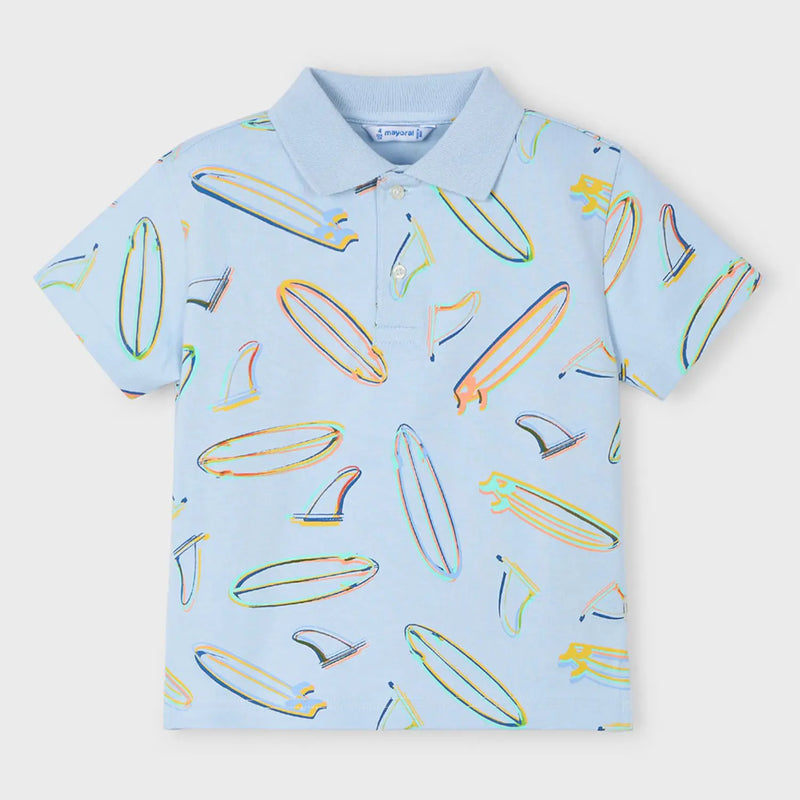 Mayoral printed polo shirt - 03110.