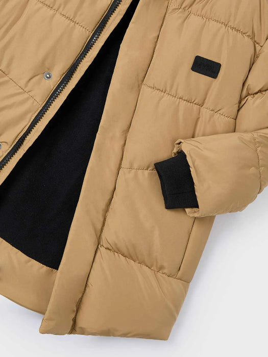 Closer look at the Mayoral puffer jacket.